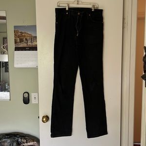 Wrangler jeans cowboy cut black 32x34